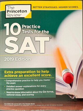 The Princeton Review – 10 Practice Tests for the SAT (2019 Edition)